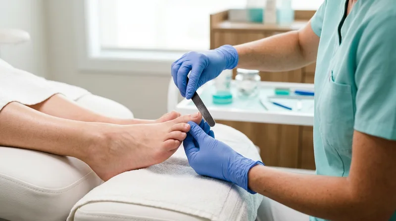 Abgefallener Zehennagel: Versorgung des Nagelbetts und Nagelprothetik in der Podologie